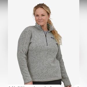Patagonia Women’s Better Sweater 1/4 zip fleece jacket